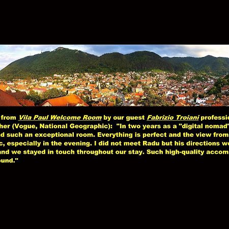 Vila Paul Best Paronamic View Over Medieval Historical Centre 브라쇼브 외부 사진