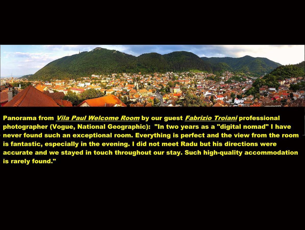 Vila Paul Best Paronamic View Over Medieval Historical Centre 브라쇼브 외부 사진